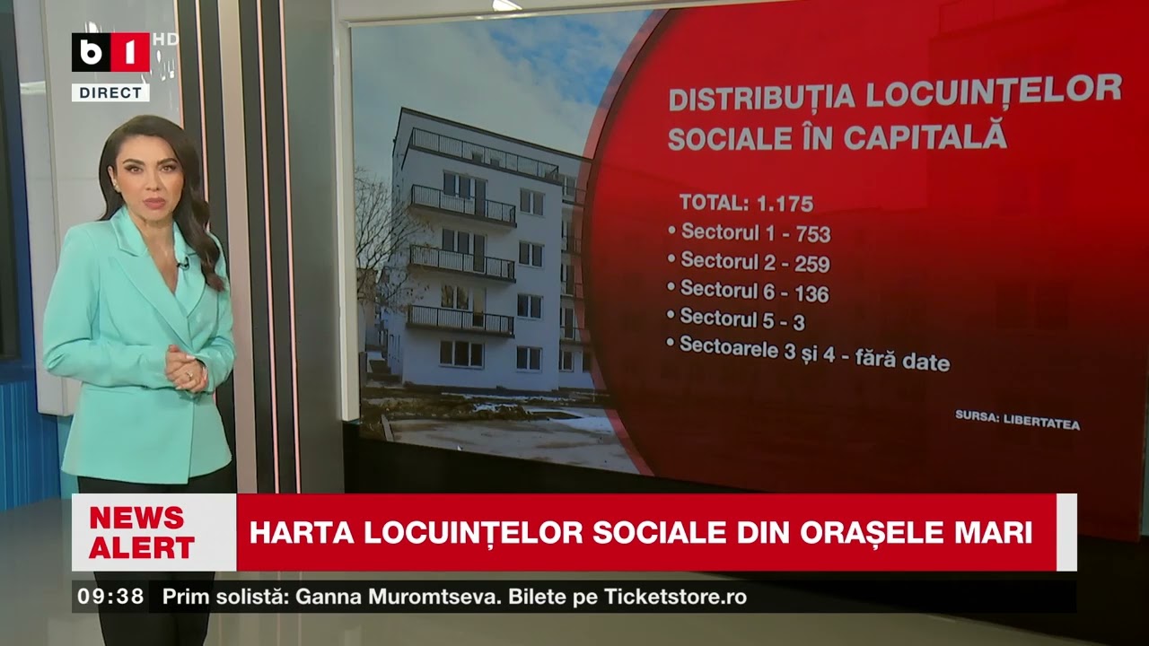 MII DE ROMÂNI TRĂIESC ÎN LOCUINȚE SOCIALE_Știri B1TV_19 ian. 2026