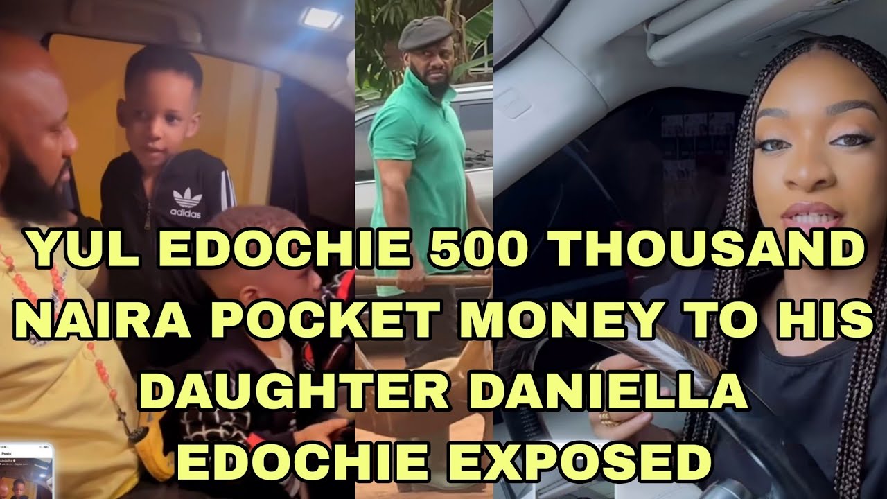 PAY BACK TIME YUL EDOCHIE ON THE RUN FROM HIS DAUGHTER DANIELLA EDOCHIE 