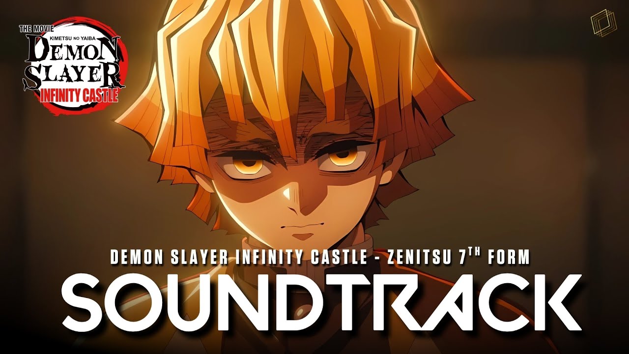 『 Zenitsu Flaming Thunder God 』- Demon Slayer Infinity Castle Movie OST Cover