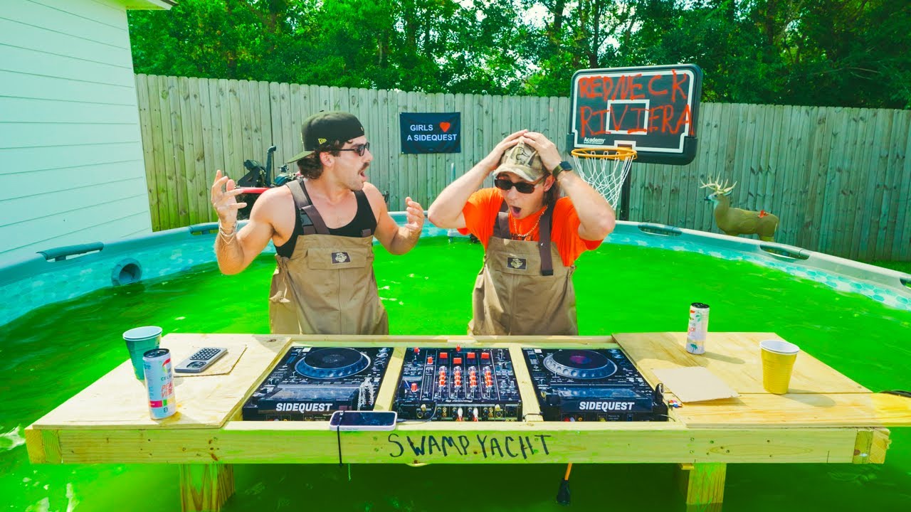 DJ'ing In A Pool Until Our Equipment Breaks!