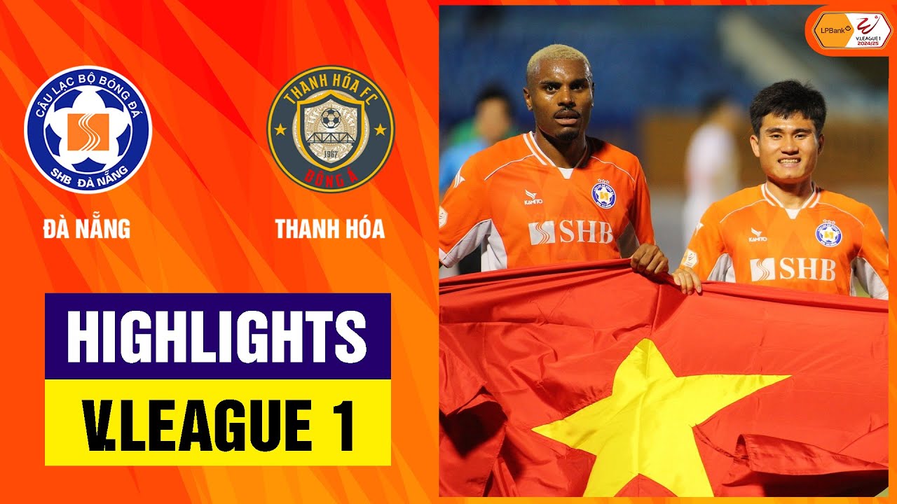 Highlights: Đà Nẵng - Thanh Hóa | Nắng hạn gặp mưa rào, biến số cuộc đua trụ hạng