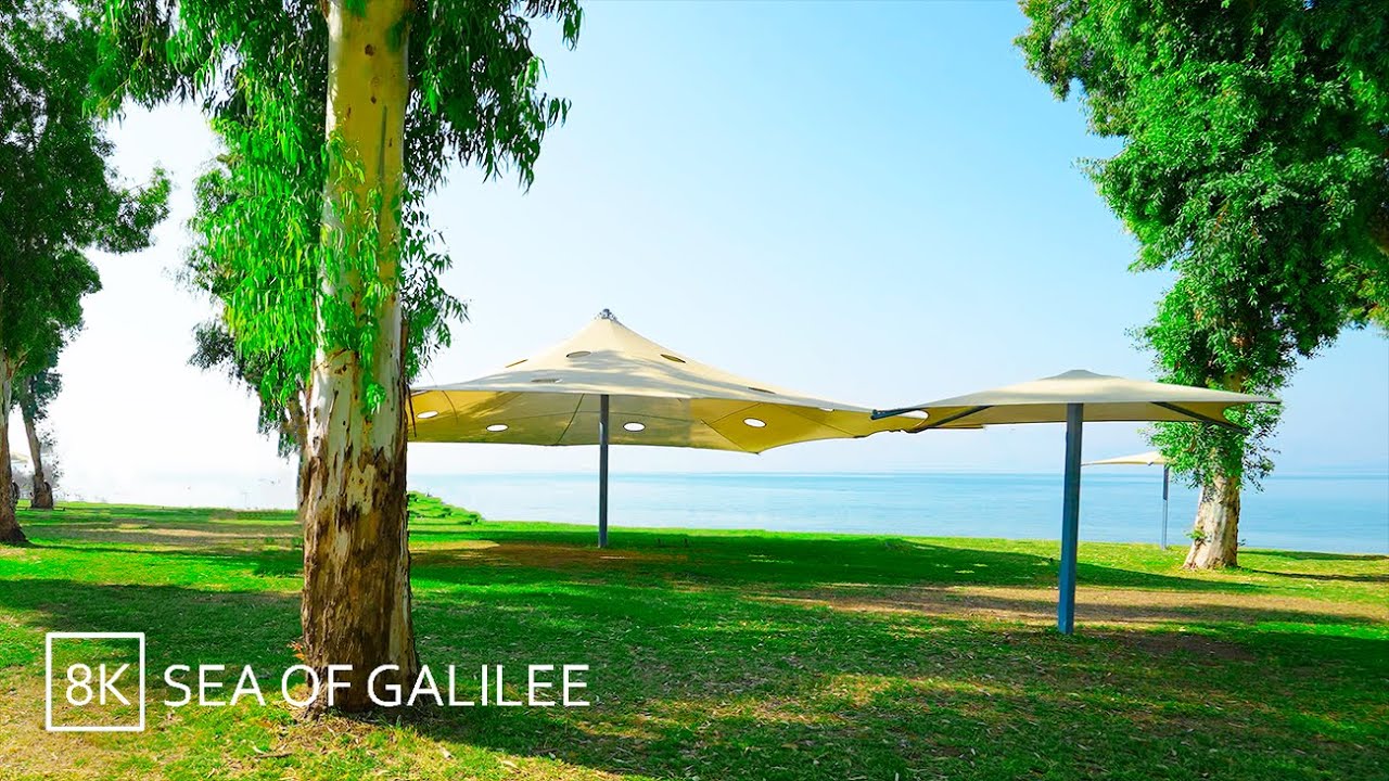 Галилейское море. Прогулка по побережью. Пляж Дугит, пляж Дуга и пляж Кинар