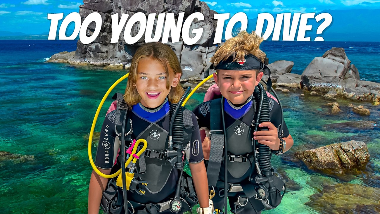 Our Kids Got SCUBA Certified in The Philippines