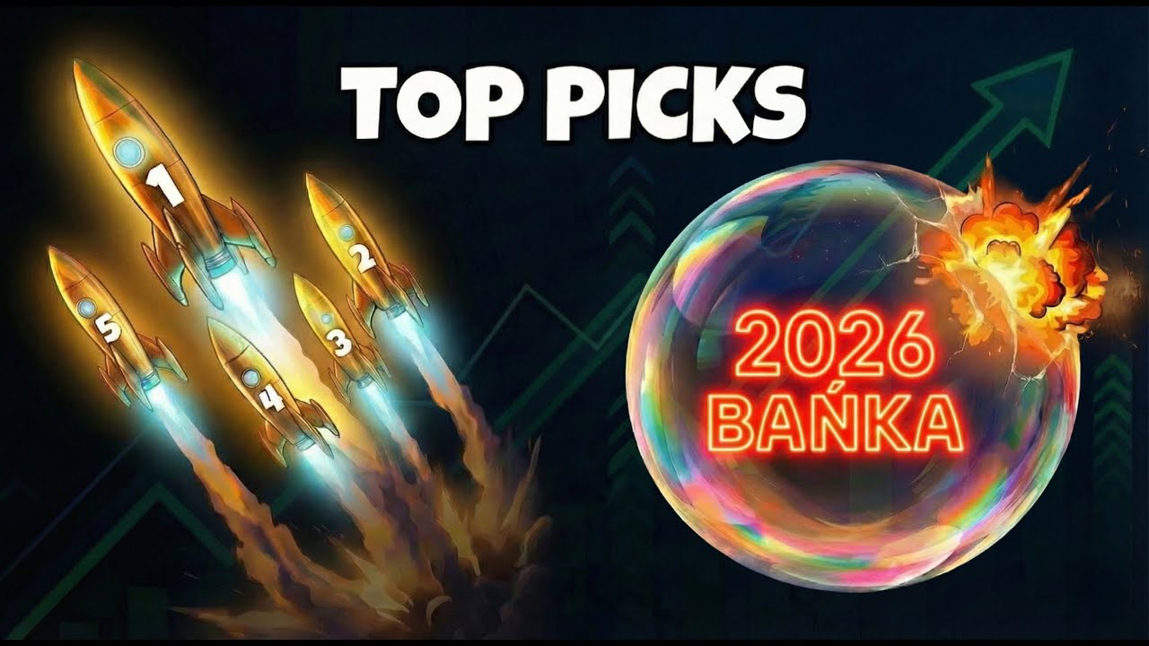 TOP 5 Sp&oacute;łek na 2026! Czy pobiję wynik +55%?