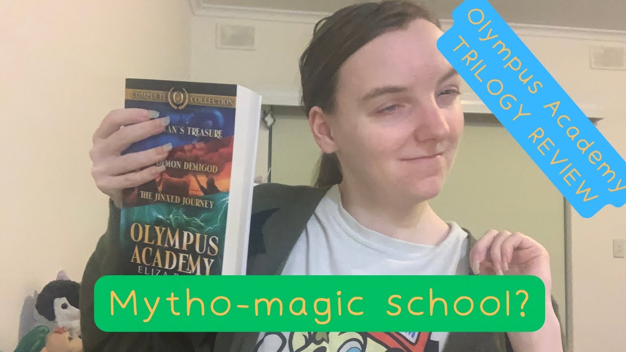 “Olympus Academy” by Eliza Raine TRILOGY REVIEW | Percy Jackson meets House of Night?