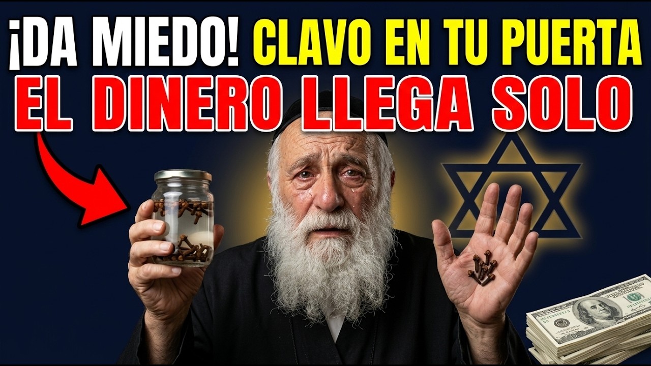 Rabino: Pon CLAVO DE OLOR En Tu PUERTA Esta Noche — El DINERO Llega SOLO En 24 Horas | CÁBALA