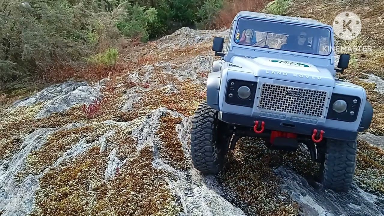 RC Scale 1/10 New réalisation châssis trx4 sport kit et body rc dream Defender D110 👋😎✌🆒️🇨🇵