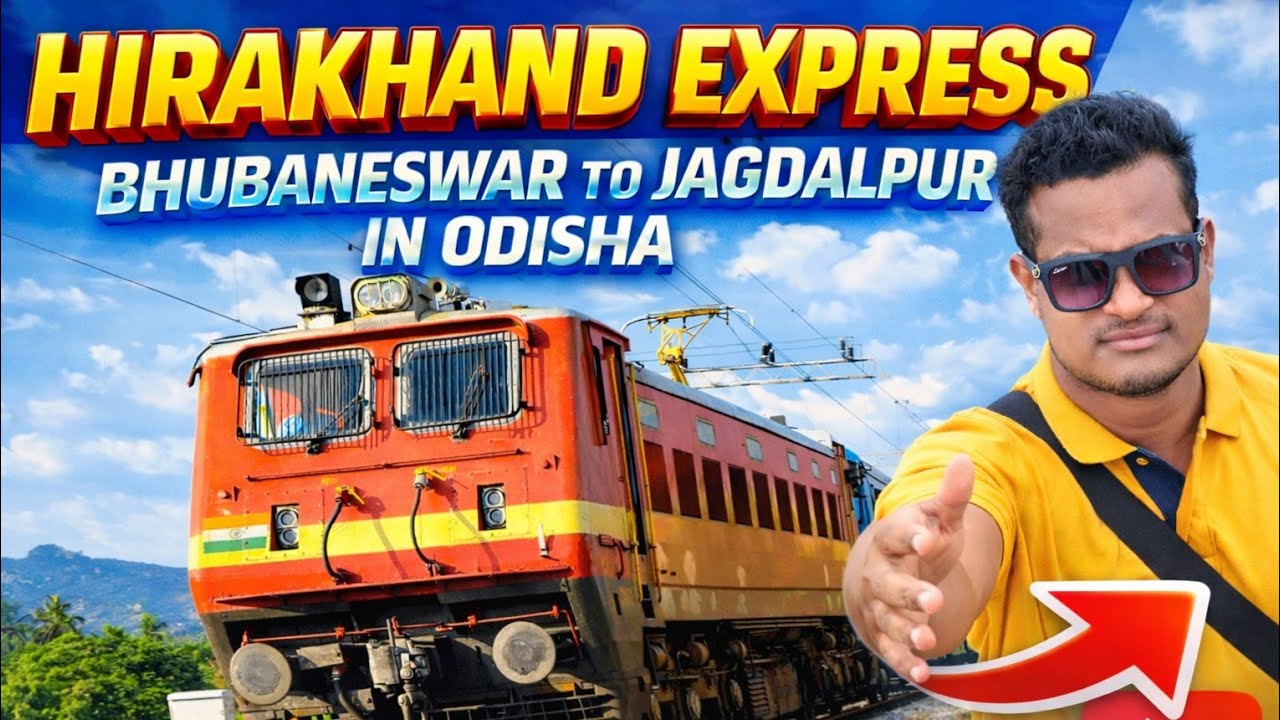 KORAPUT TO BHUBANESWAR Hirakhand Express ( 18447 & 18448 ) || Odisha Point India 