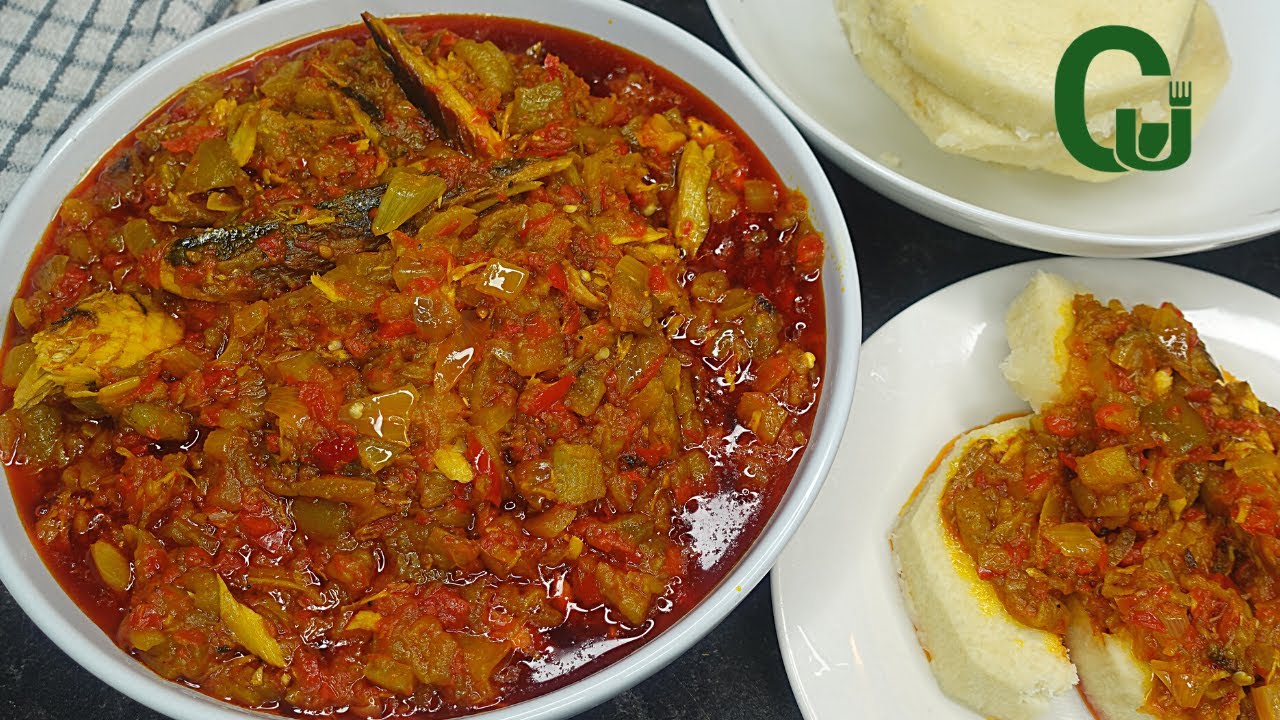 Nigerian Garden Egg SAUCE aka Eggplant Sauce aka AUBERGINE Sauce - Chinwe Uzoma Kitchen