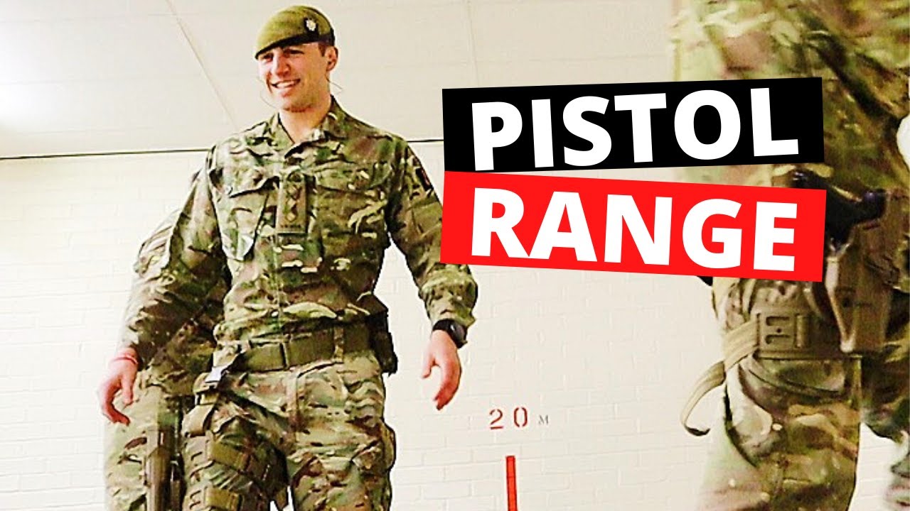 British Army Pistol Range | Target Practice