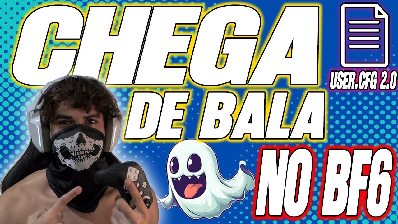 ARQUIVO USER.CFG e PROFSAVE_PROFILE ATUALIZADO ! COMO RESOLVER O PROBLEMA DA BALA FANTASMA NO BF6 👻😍