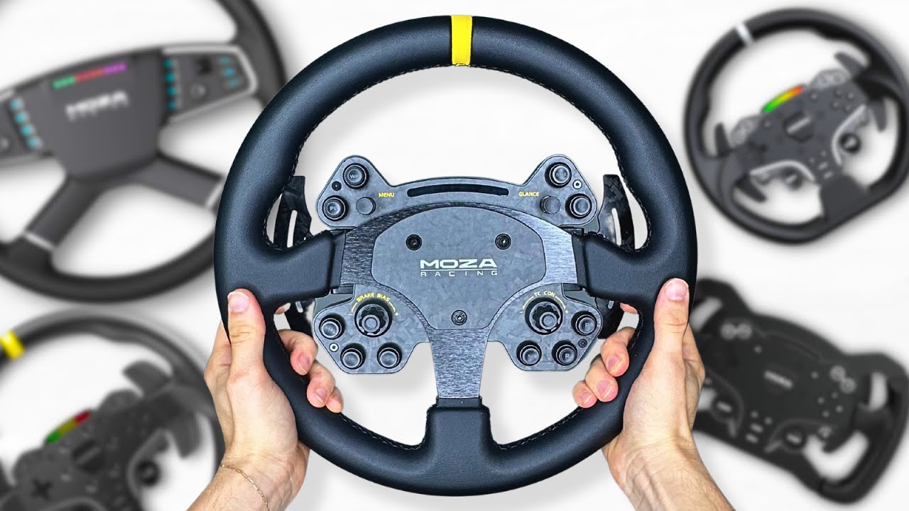Drifting With ALL My Moza Wheels