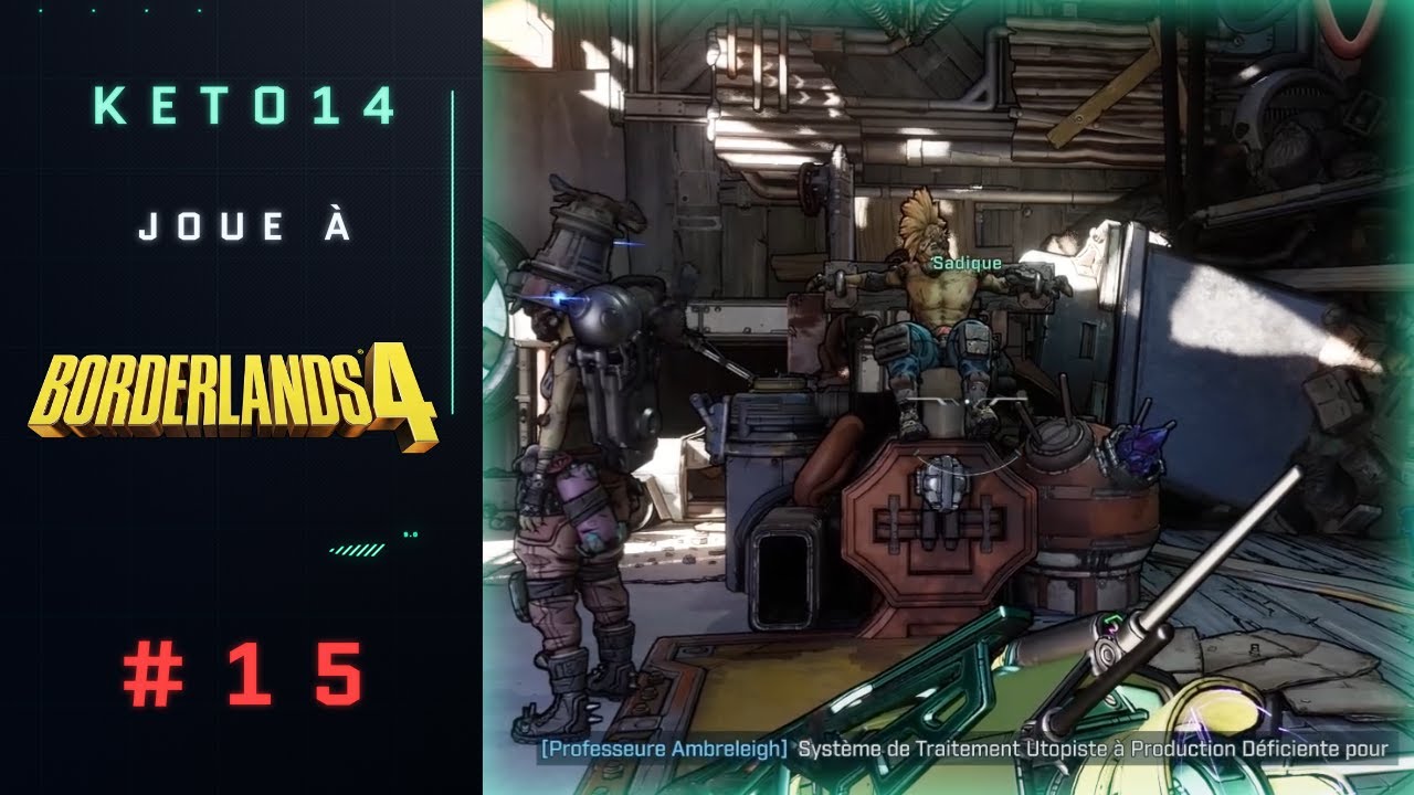 Borderlands 4 - Planque : Soulèvement futur | Thérapie de choc - #15 [FR]