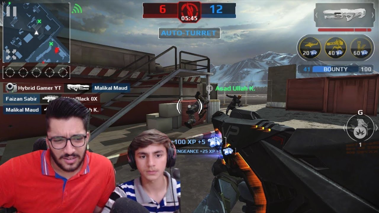 15 year old Plays Modern Combat 5 Mobile Game - LIVE!