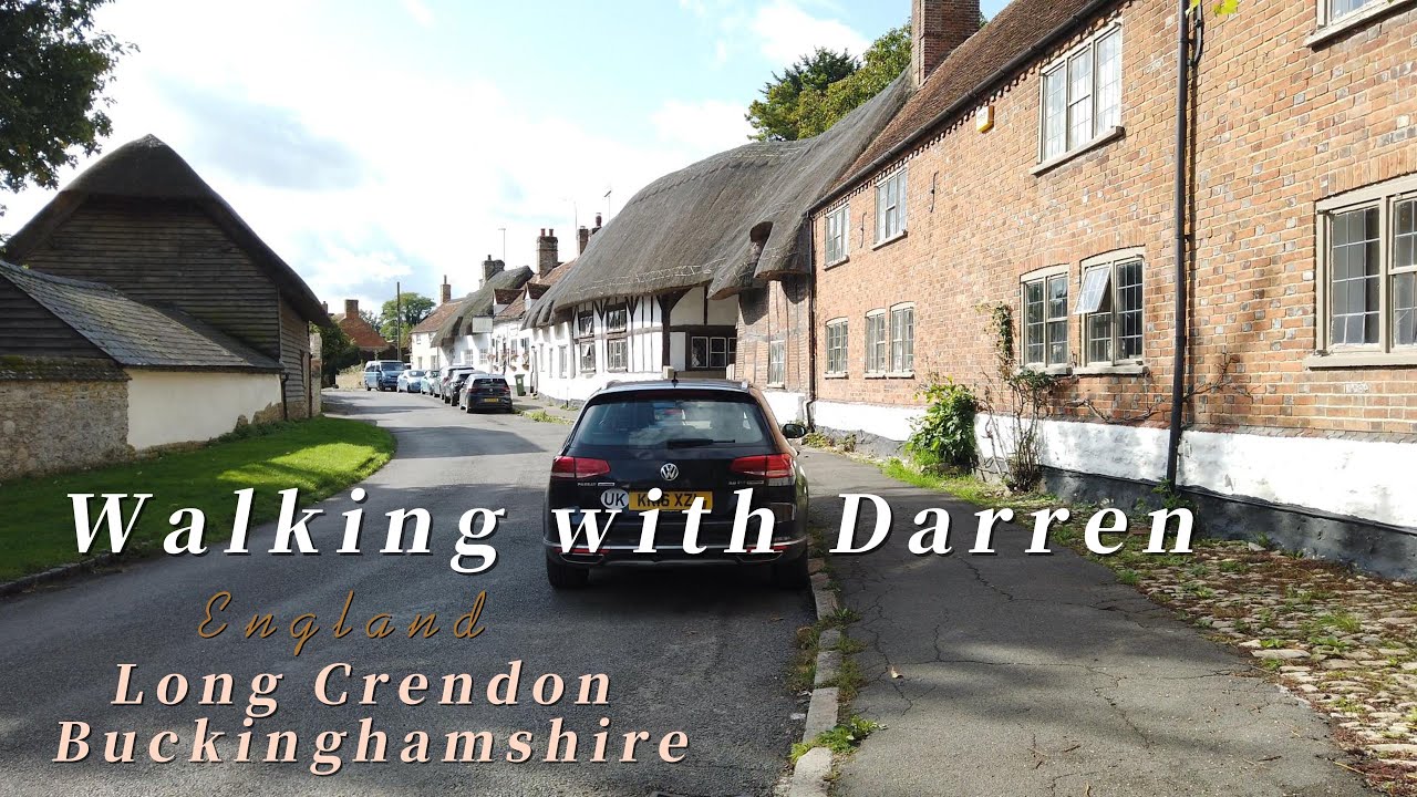 Village Walk Long Crendon Buckinghamshire England in 4K