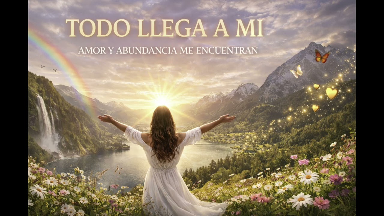 TODO LLEGA A MI   AMOR Y ABUNDANCIA ME ENCUENTRAN