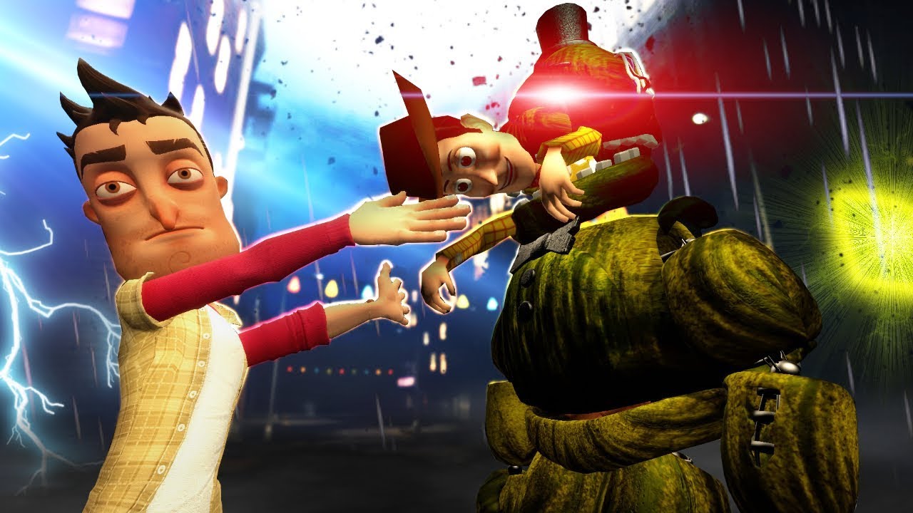 Our Best Friend was Ate By a FNAF Animatronic so We Took Him To The Hospital in Garry's Mod (Gmod)