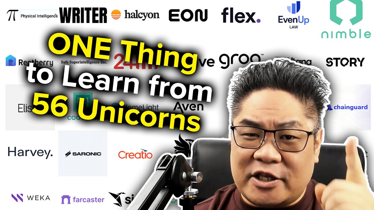 I Analyzed 56 NEW UNICORNS (So You Don't Have to) Here's the ONE THING to Learn