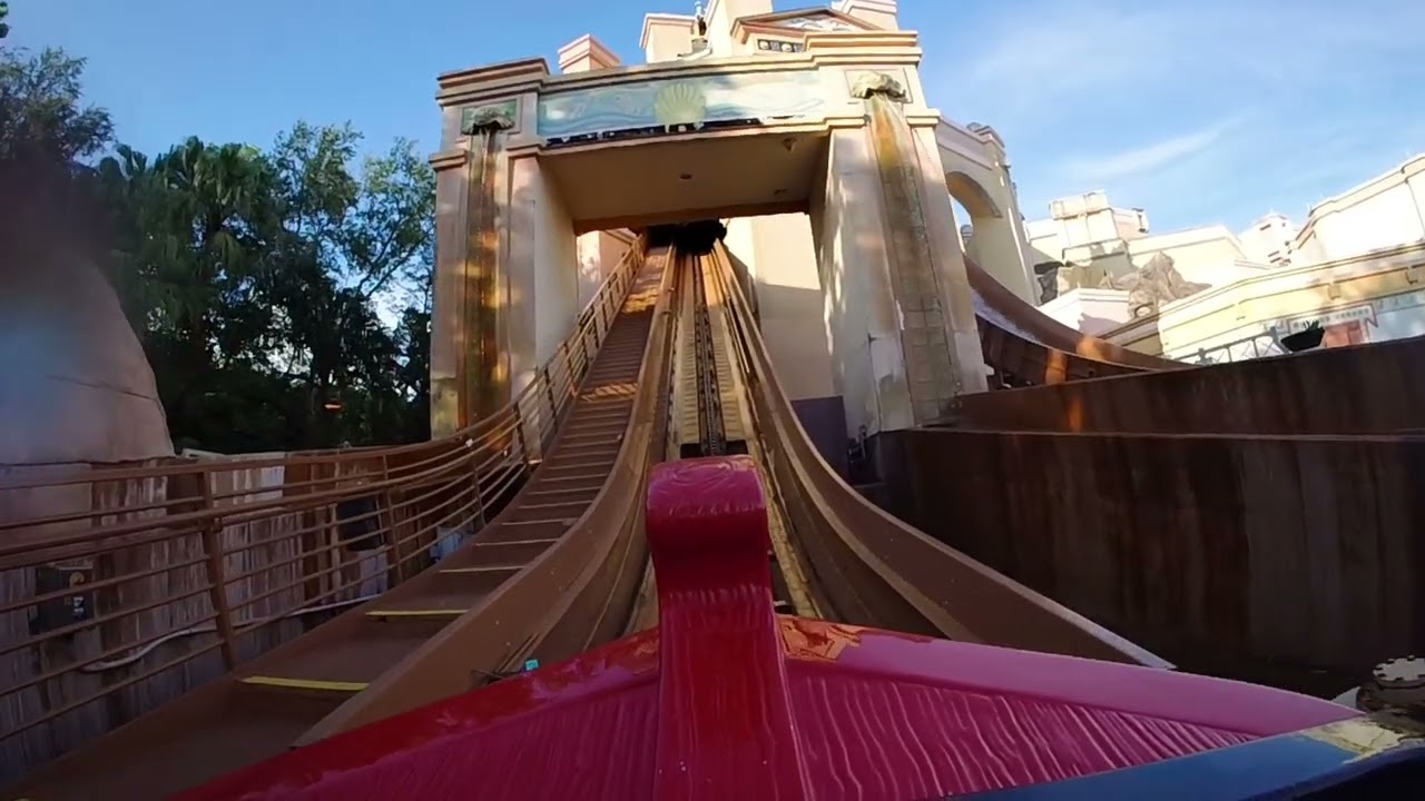 Journey to atlantis de seaworld orlando en la primera fila