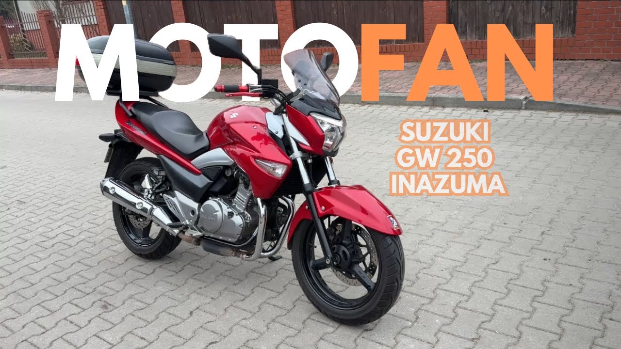 Suzuki GW 250 Inazuma MOTOFAN MOTOCYKLE ŚCINAWA