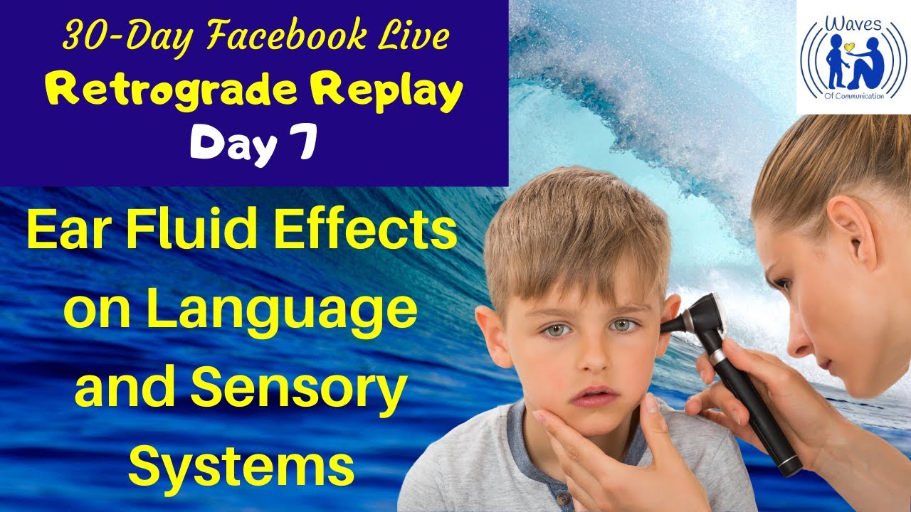 Middle-Ear Fluid Affects Language and Sensory Systems- Facebook LIVE 30 Day Challenge! Day Seven