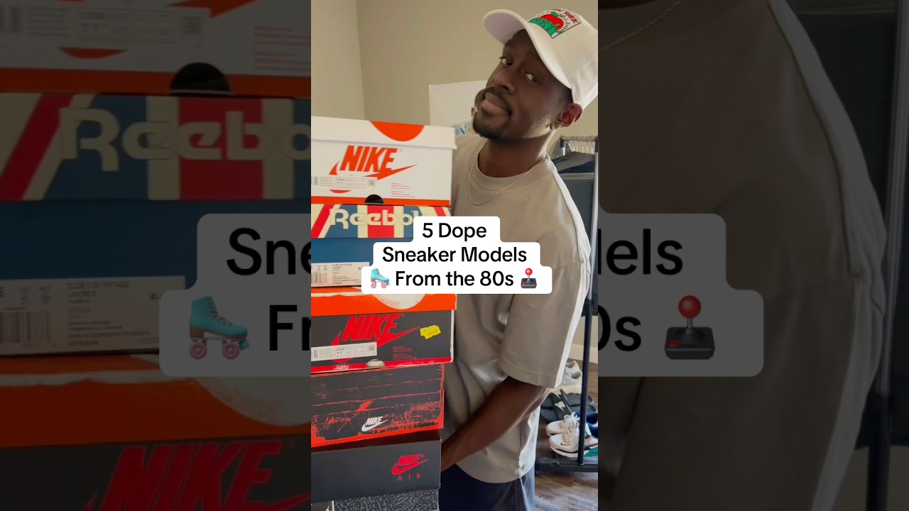 5 DOPE SNEAKER MODELS FROM THE 80s 🛼🕹️🔥 #shorts #top5 #sneakers #80s #1980s #retro #nike #shoes