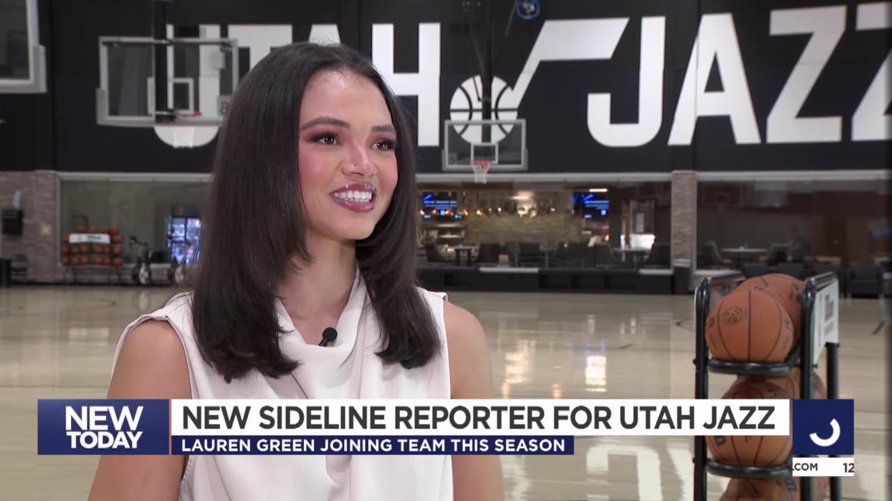 New sideline reporter for the Jazz joins the team this season