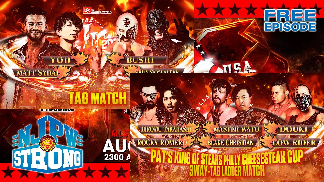 【過去大会フル公開】NJPW STRONG / All Star Jr Festival – Night 1