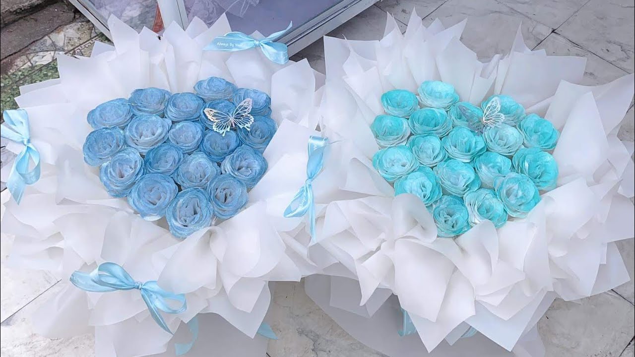 Cách bó hoa Công chúa chân ngắn nhọn siêu đơn giản