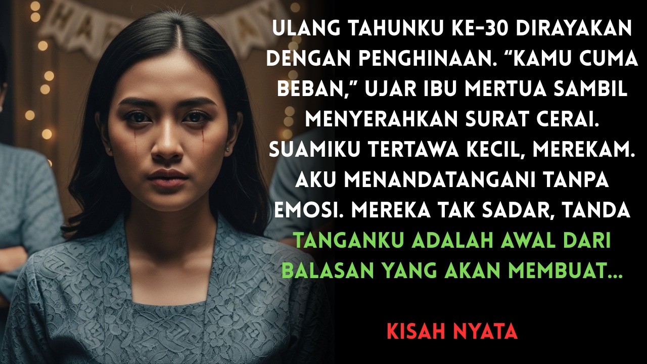 Ulang Tahun Berubah Jadi Penghinaan: Ibu Mertua Umumkan Cerai