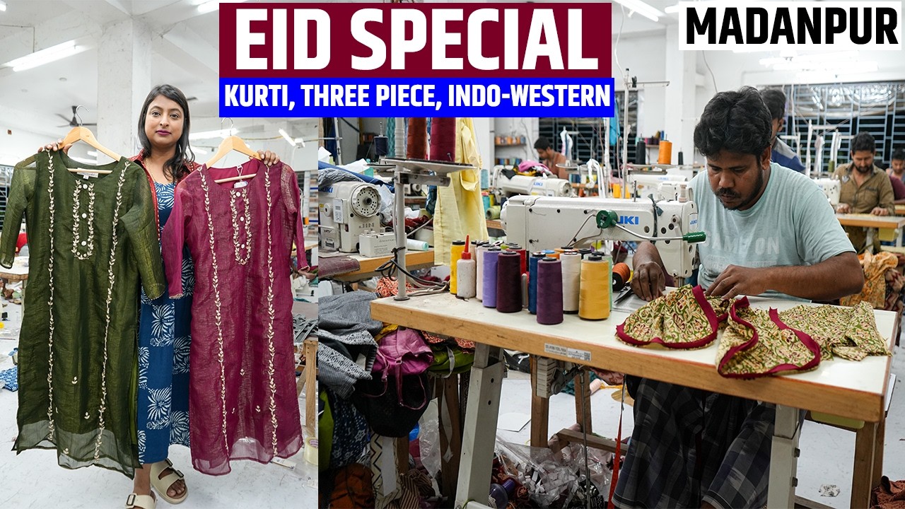 Pure Hand Block, Hand Worked Cotton, Mashru, Modal Silk Kurti Manufacturer in Madanpur