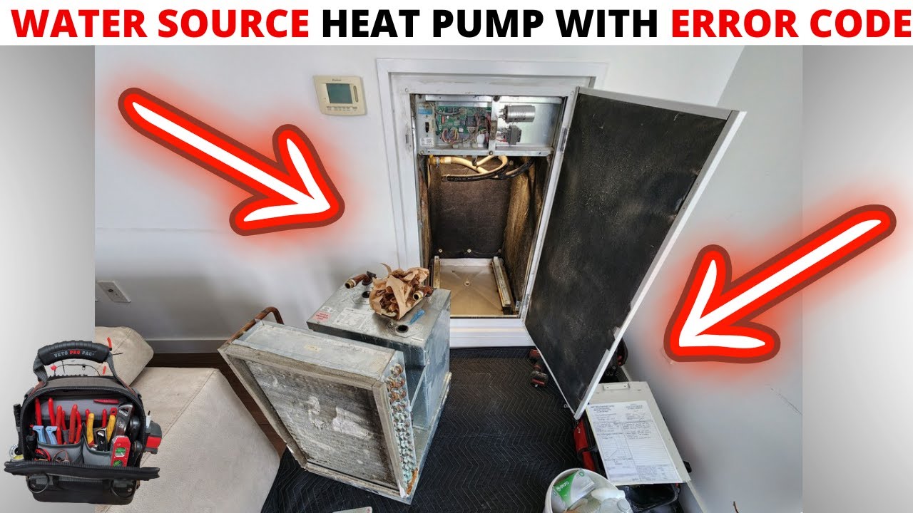HVAC: Water Source Heat Pump Not Cooling Or Heating (OMEGA Water Cooled Heat Pump With LPS Error)