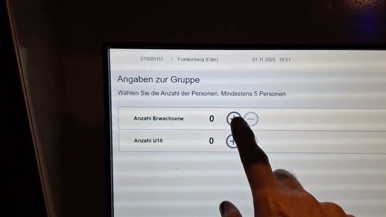 Der neue Fahrkartenautomat im NVV (Teil 2)