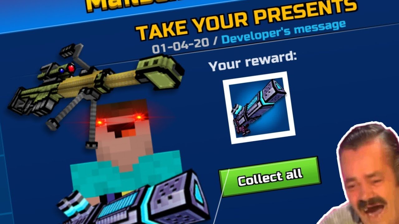Pixel Gun 3D but devs gave me the Ultimatum
