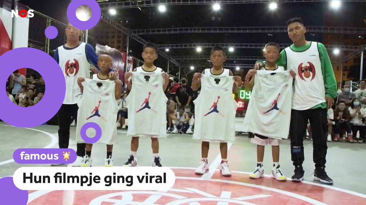 Deze jonge basketbaltalenten zijn ineens in heel China beroemd