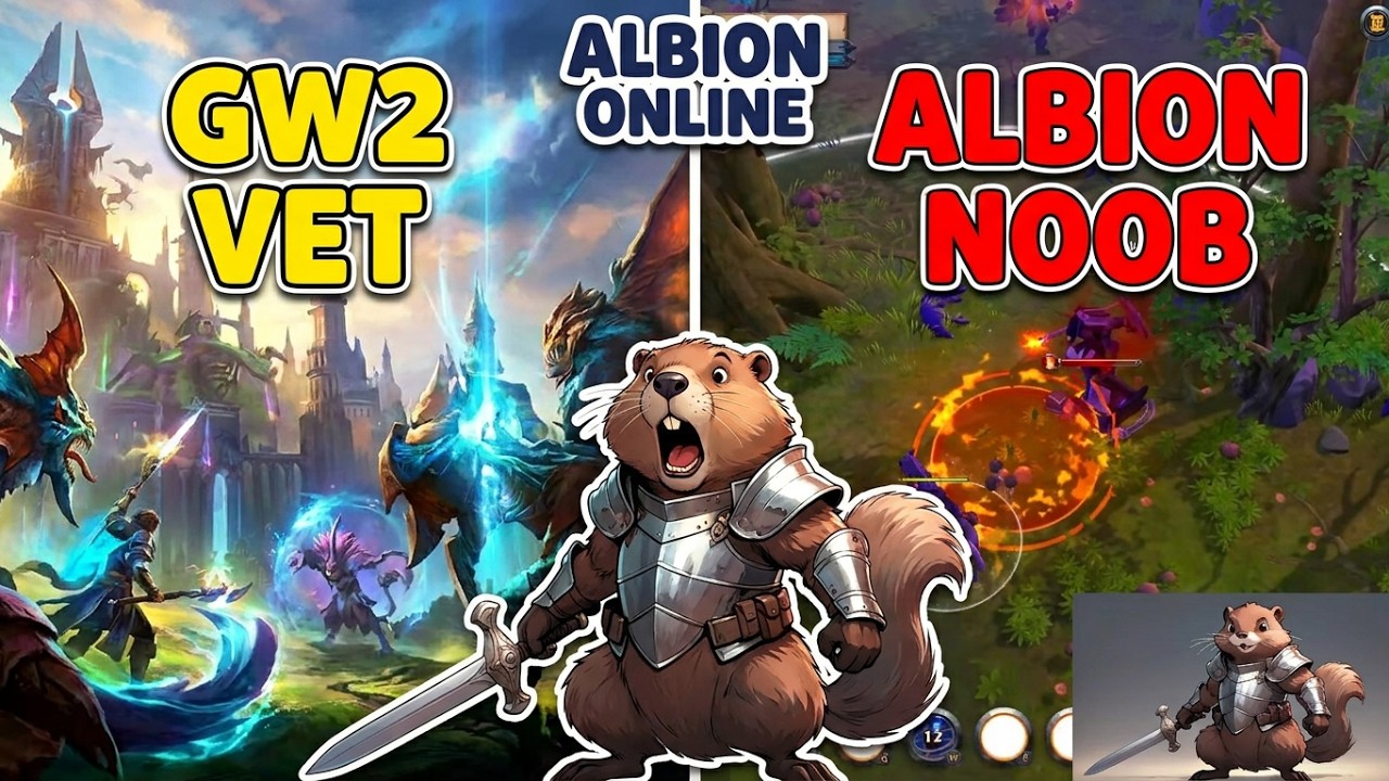 Veterano de Guild Wars 2 jogando Albion online pela primeira vez