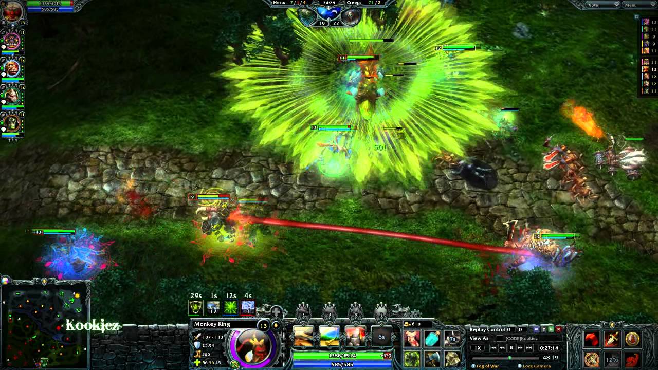 HoN - Monkey King Gameplay (1900+ MMR/PSR)