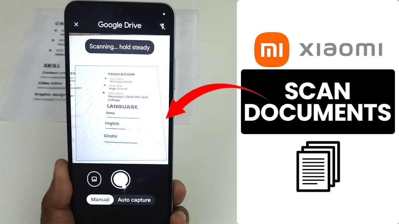 (Просто) Как сканировать документы на телефонах Xiaomi и Redmi