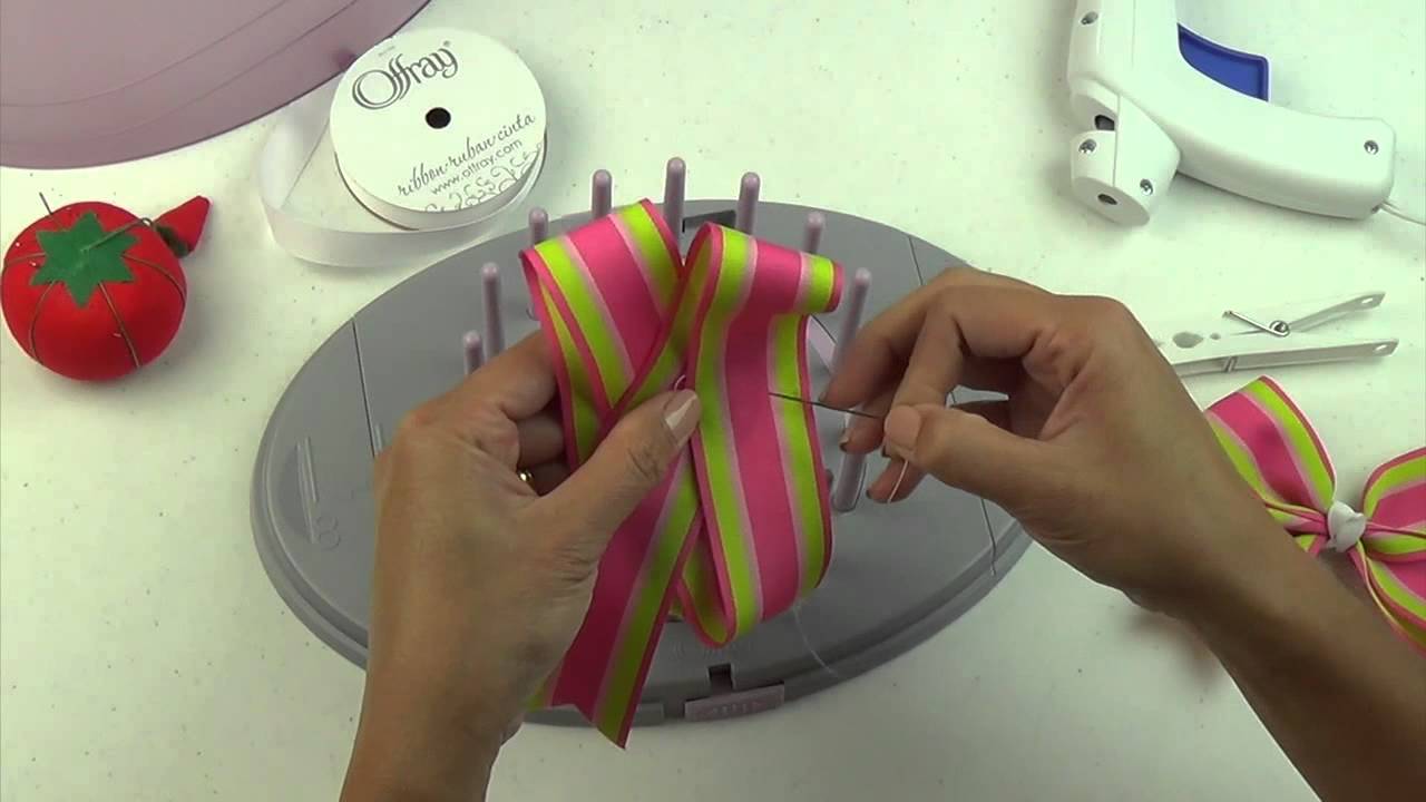 Bow Genius - Tail Up Tail Down Hair Bow - DIY Bow Maker