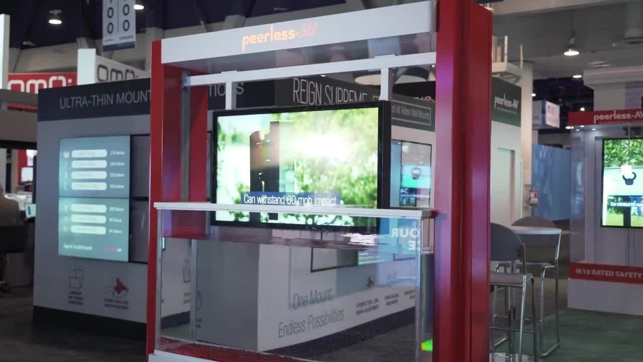 Peerless-AV Xtreme High Bright Outdoor Display Demo Chambers