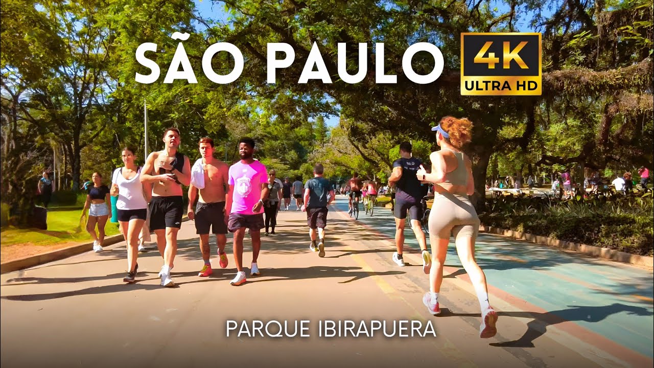 🇧🇷 Parque Ibirapuera em São Paulo 4K
