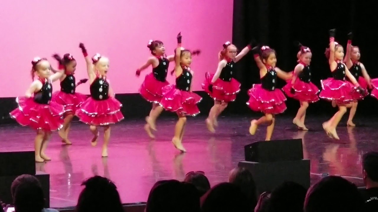 Elvy's dance recital June 2018 Jazz Hey Mickey