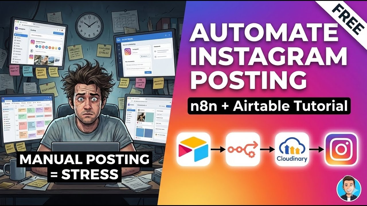 Build a Complete Instagram Automation System - Schedule Posts, Stories, Reels & Carousels