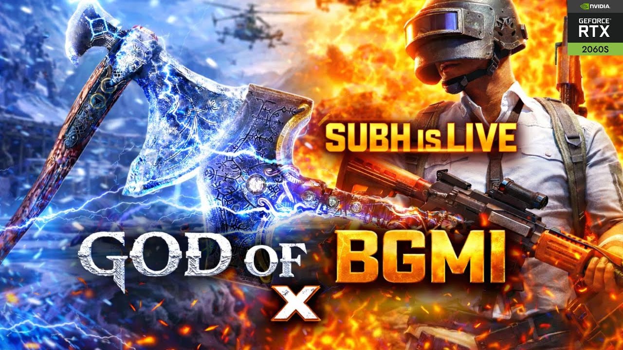 GOD OF WAR & BGMI | BGMI WITH SUBH