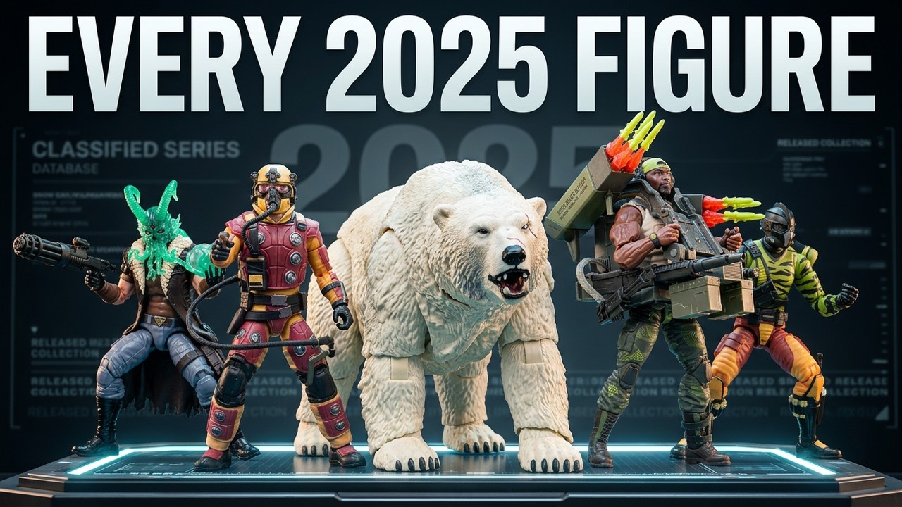 Every G I  Joe Classified Figure Released in 2025!
