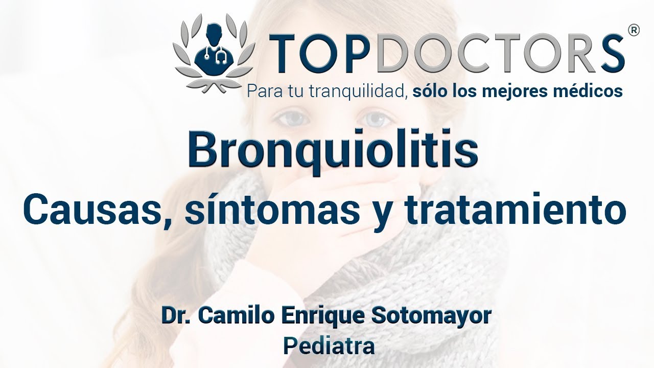 Bronquiolitis en niños
