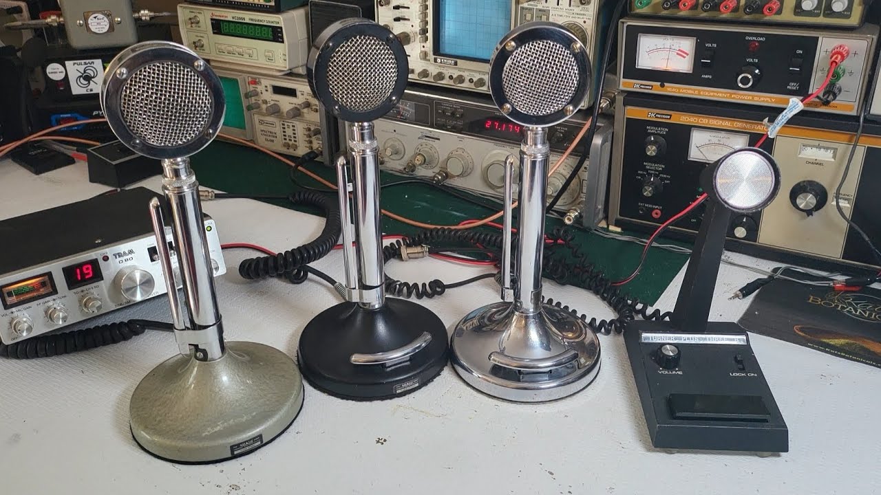 Microphone Monday.  Mic repairs and audio shoot out Astatic D 104 Turner