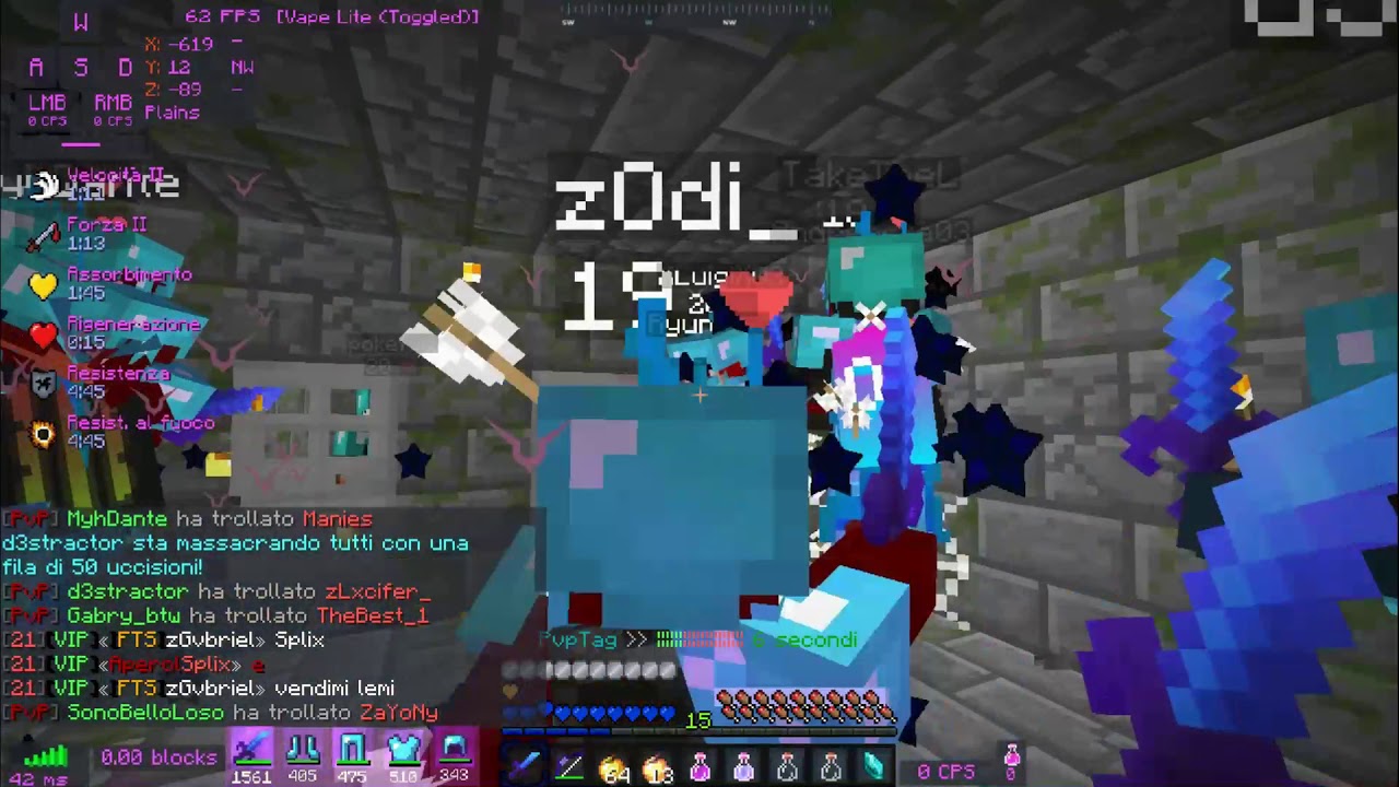Trollandia KitPvP: FTS vs OGCrew - #WarWin
