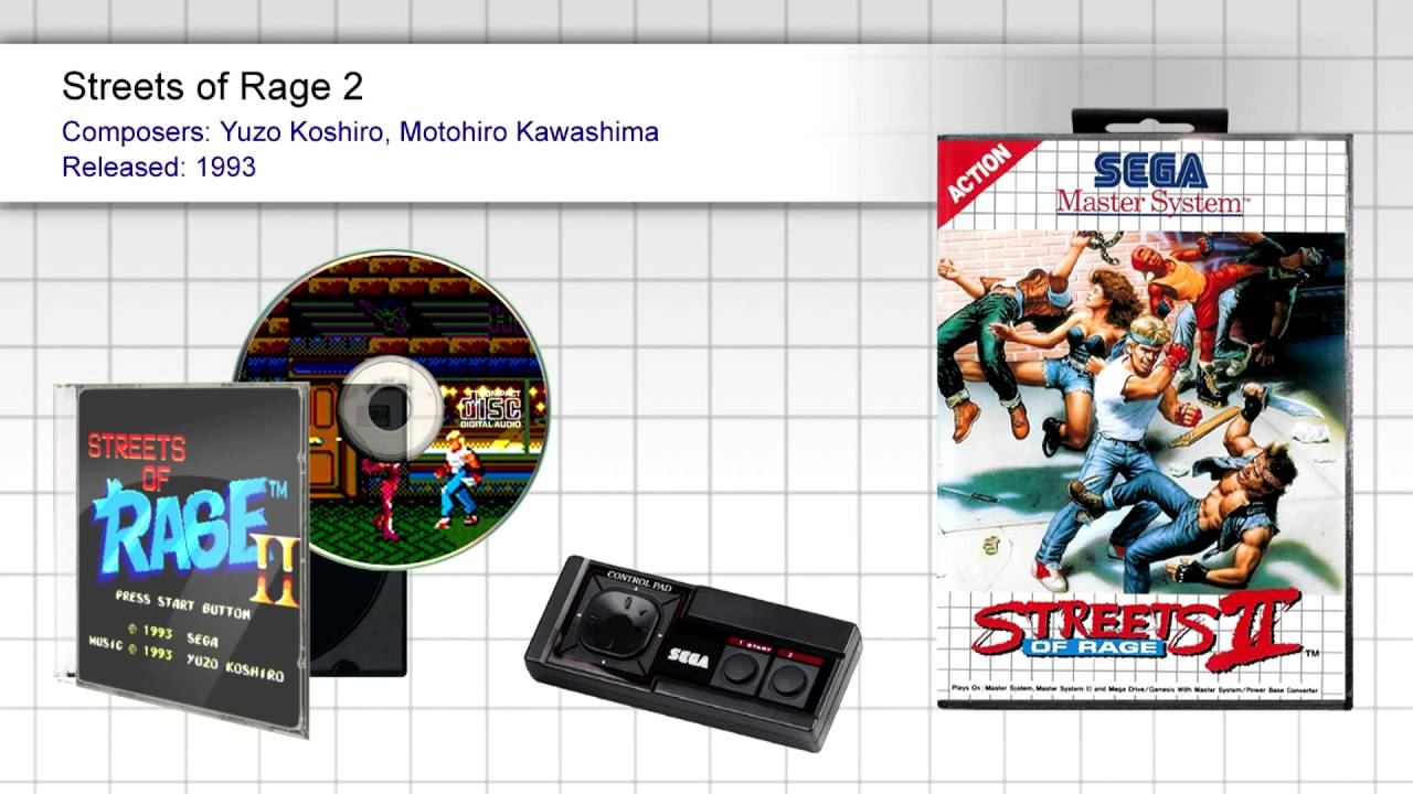 Streets of Rage II (Full OST) - SMS