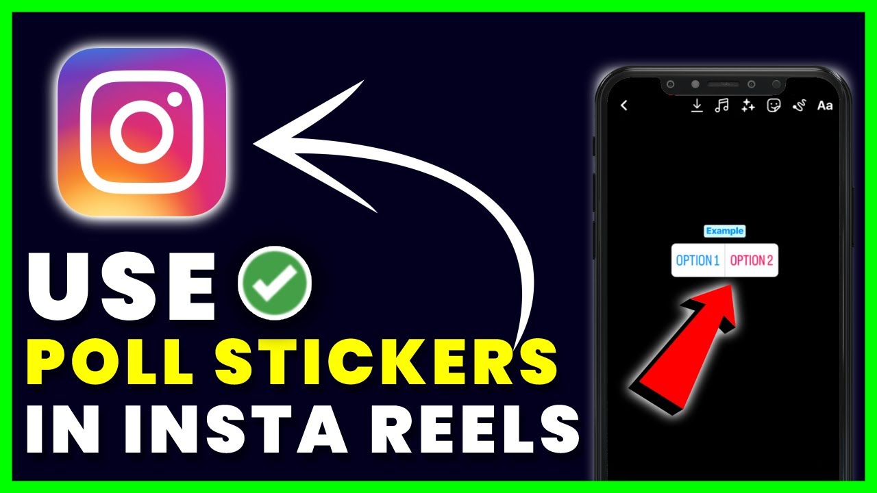 How to Use Poll Sticker in Instagram Reels (NEW)